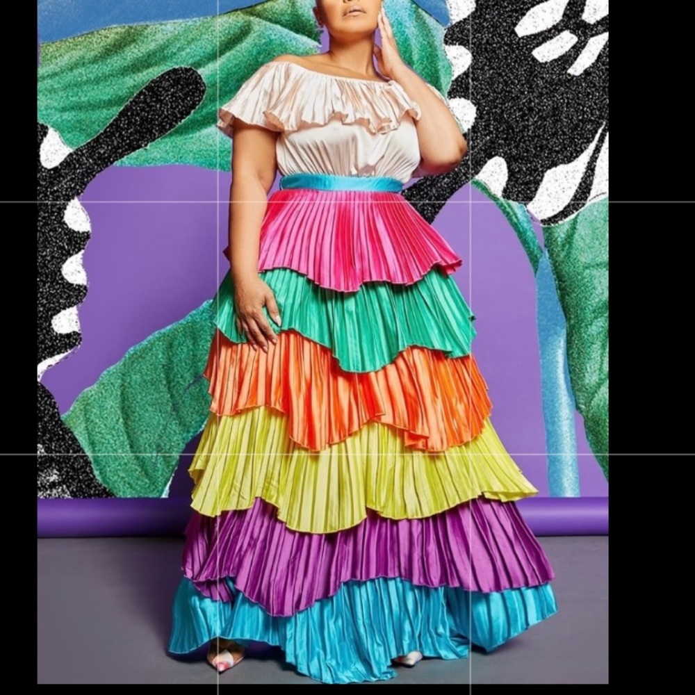 Carribean layered dress